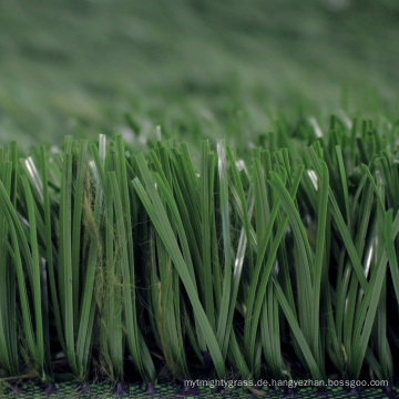 Grünes kundenspezifisches Rasengras des PET-Material-50mm für Sportfelder